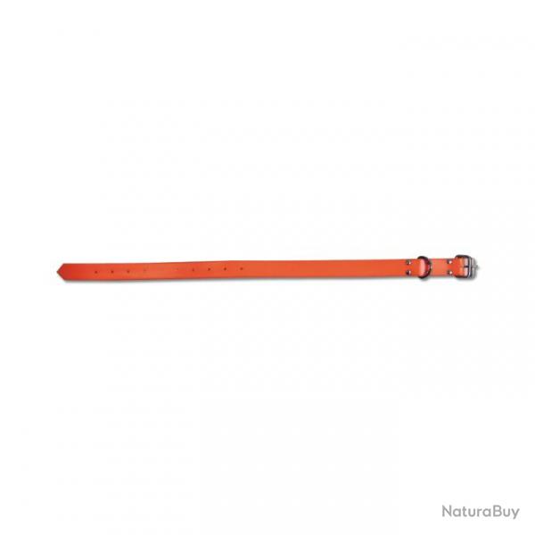 collier fluo orange 25 mm x 60 cm