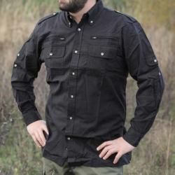 Chemise Multipoches Authentic Noire Taille 4