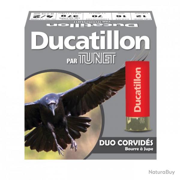 25 Cartouches de chasse cal.12/70 DUCATILLON "Duo Corvids"