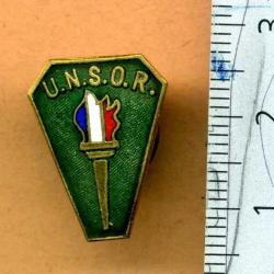 Pin's UNSOR  -  Union Nationale des Sous-Officiers de Réserve