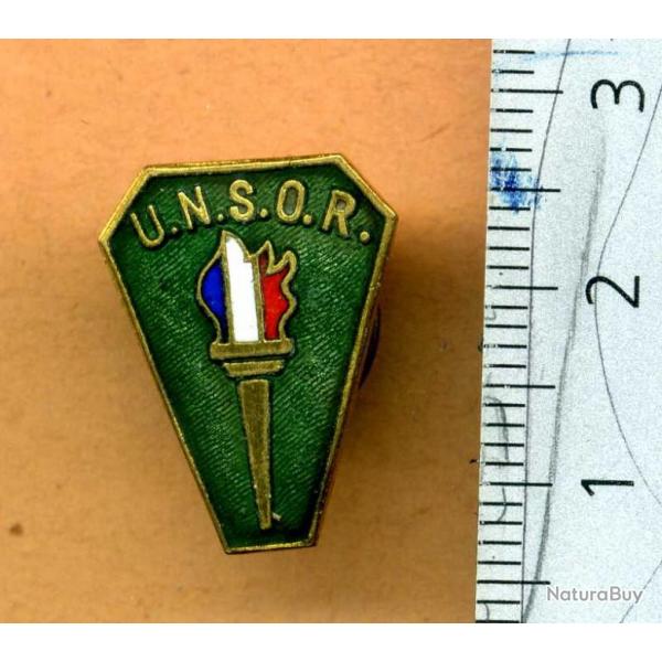 Pin's UNSOR  -  Union Nationale des Sous-Officiers de Rserve