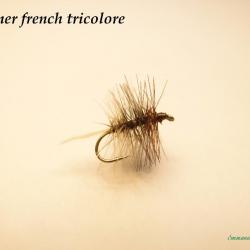 Palmers french tricolore- Mouches de pêche artisanales