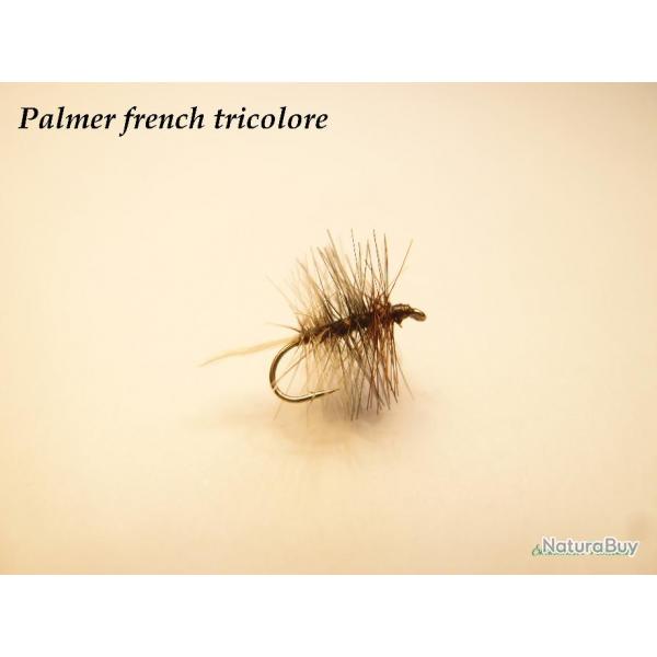 Palmers french tricolore- Mouches de pche artisanales