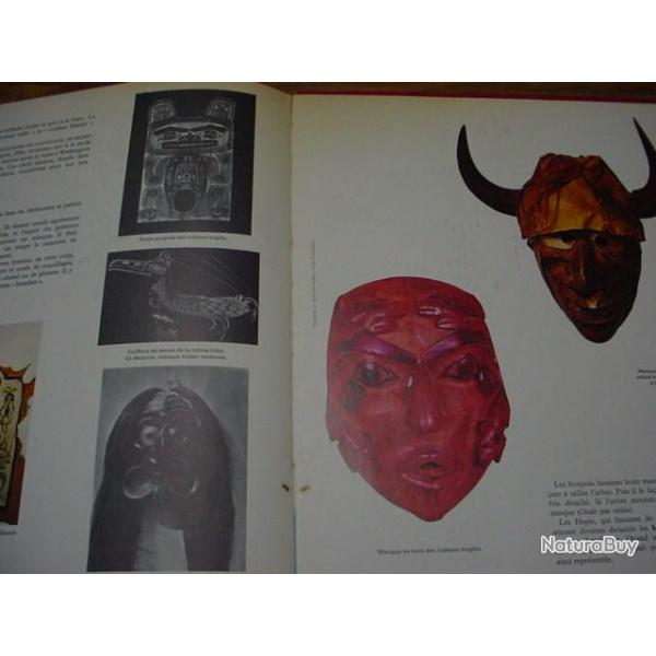 Livre la vritable histoire des Indiens Peaux-Rouges .