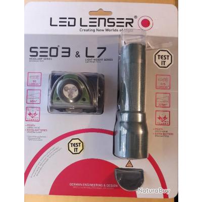 Lampe frontale Led Lenser SEO3