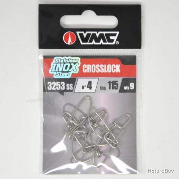 Agrafes VMC Crosslock Inox 3253 4