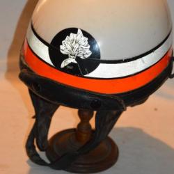 CASQUE MOTOCYCLISTE GENDARMERIE NATIONALE-Mle BAYARD-EPOQUE 1960/1970.