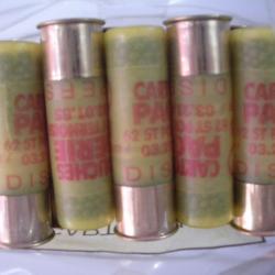 N3628 B -LOT DE 125 CARTOUCHES (PAGERIE) CAL.20 - LA DISPERS- NEUF!!!PROMO