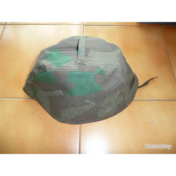 vends couvre-casque camoufl  clats de la WEHRMACHT ( militaria ww2 )