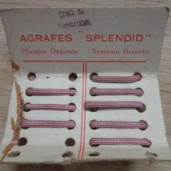 8 Agrafes "croix du combattant" Splendid