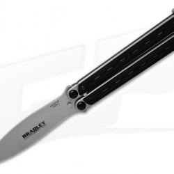 Couteau Bradley Kimura Balisong Butterfly Lame Acier 154CM Manche G-10 Made In USA BCC900