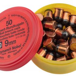 Balles RWS Rondes 9 MM Flobert