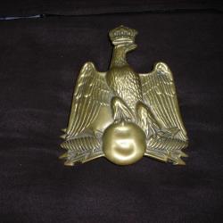 ..........GRANDE PLAQUE EN BRONZE AIGLE IMPERIAL