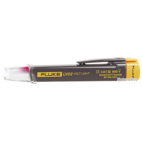 Dtecteur de tension AC sans contact CAT IV 600V avec lampe LED Fluke FLKLVD2