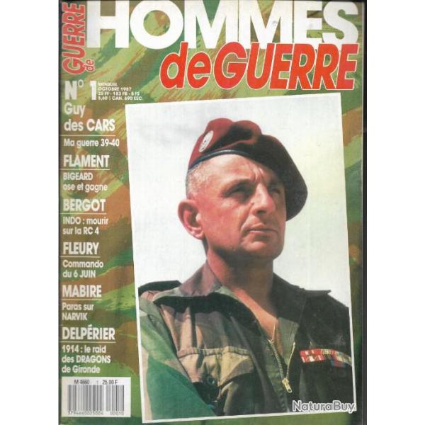 hommes de guerre n1 flament bigeard ose et gagne, bergot indo mourir sur la rc4, fleury commando