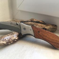 Couteau de poche 20 cm en bois de rose.