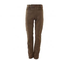 Pantalon en cuir "Marron" Chasse Elégance CE693