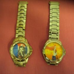 historique.  Lot de 2 montres politique : la fête de l'humanité 2009  l'autre  visage de Che Guevara