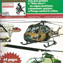 connaissance de l'histoire n°19 , les hélicoptères au combat , les gros porteurs huey-story, armemen
