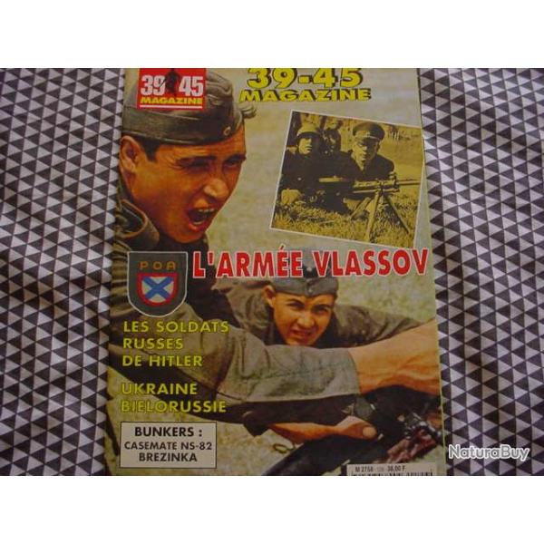 Magazine 39-45 Magazine spcial arme Vlassov.