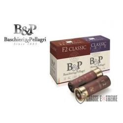 Boite de 25 Cartouches B&P F2 Classic 34 G Cal 12/70 dispo en Pb N 4,5,6,7,8,9,10,11 et 12