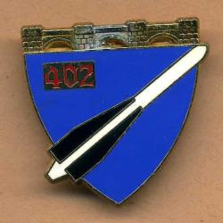 Insigne 402° RA  -  402° Régiment d'Artillerie