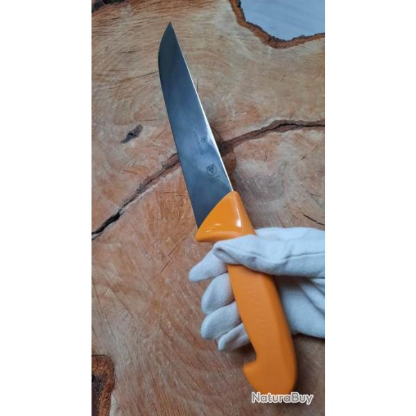 Victorinox 5.8431.21 Swibo Couteau, trancheur de boucher 21 cm