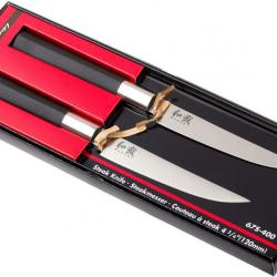 Kai 67S400 Wasabi Black Couteau à steak 2 pcs