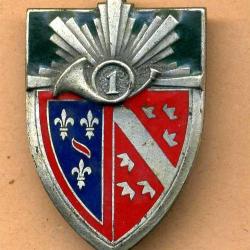 Insigne 1er RCh - 1er Régiment de Chasseurs