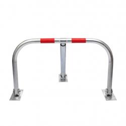 Barrière de parking rabattable verrouillage par cadenas 3402162