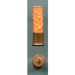 7 mm Flobert - grenaille de plomb dans tube carton orange - marque au Gland