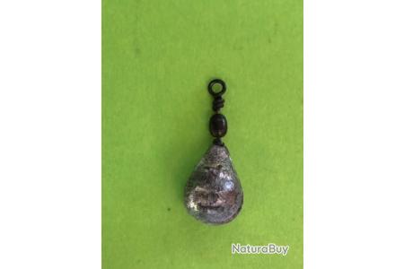 LEMER Plomb Poire avec /émerillon Type arlesey x 5