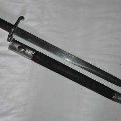 BAIONNETTE ANGLAISE MARTINI ENFIELD Mle 1887 MK III-WILKINSON SWORD COMPAGNY LONDON-FABRICATION 1893