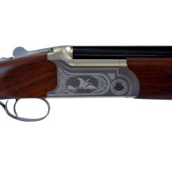 Fusil Superposé cal 28/70 crosse anglaise noyer canon 71 cm