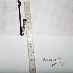 Ressort de pistolet &agrave; Percussion -Silex-Goutte d'eau n&deg;18