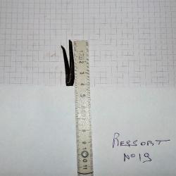 Ressort de pistolet &agrave; Percussion -Silex-Goutte d'eau n&deg;19