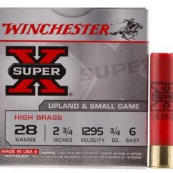 Munitions Winchester Super X High Brass Cal.28 28g par 75