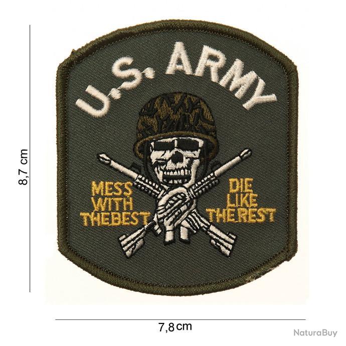 Patch US army (skull) velcro 4423063227 Ecussons Patch