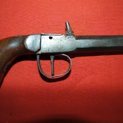 SUPER PRIX ...Pistolet goutte d'eau incomplet. début  19èm