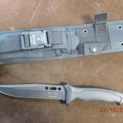 couteaux NIGHTHAWK & fourreau, lame de 15,5cms