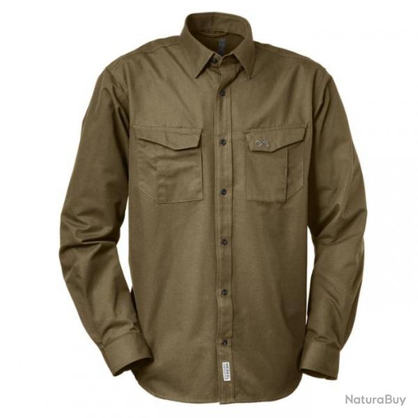 CHEMISE HUNTING SHIRT OLIVE TAILLE L (014011)