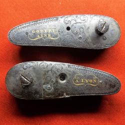 2 Magnifiques Platines Gobert Ain&eacute; A Lyon PL66