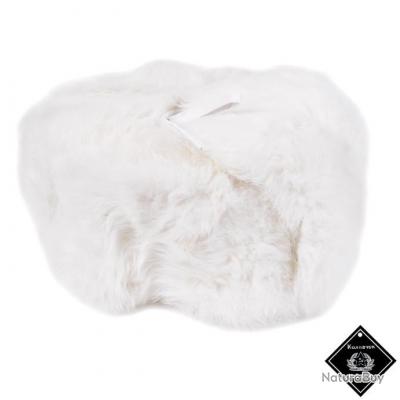 Chapka Cosaque -  fourrure lapin - couleur blanc - taille 56/57 -214166  - fin de série
