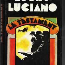 Lucky luciano , le testament . rare édition française , mafia , gangster , capone et compagnie