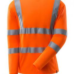 T-shirt haute visibilité à manches longues MASCOT SAFE CLASSIC 18281-995 S Orange