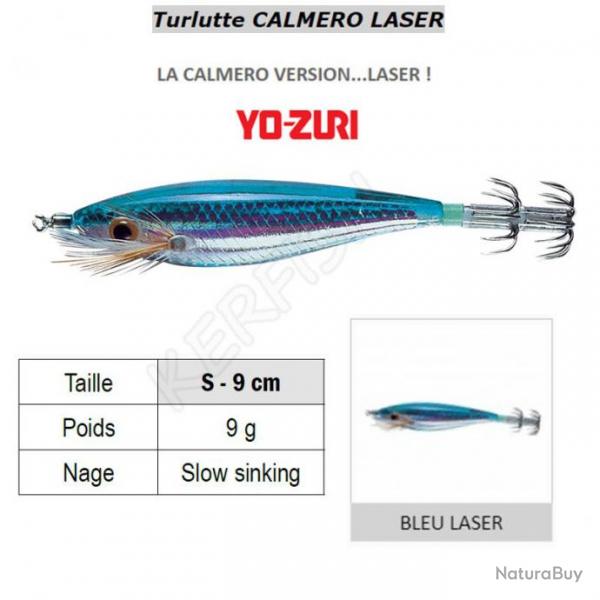TURLUTTE CALMERO LASER YO-ZURI Bleu Laser