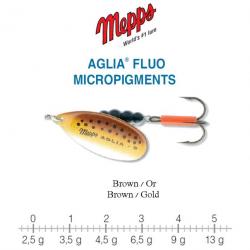 AGLIA FLUO MICROPIGMENTS MEPPS 2 / 4.5 g Brown/Or
