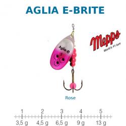 AGLIA E-BRITE MEPPS 4 / 9 g Argent Rose
