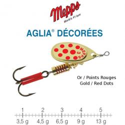 AGLIA® DECOREES MEPPS 2 / 4.5 g Or/Points Rouges