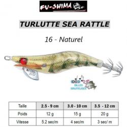 TURLUTTE SEA-RATTLE FU-SHIMA Naturel 3.0 - 10 cm